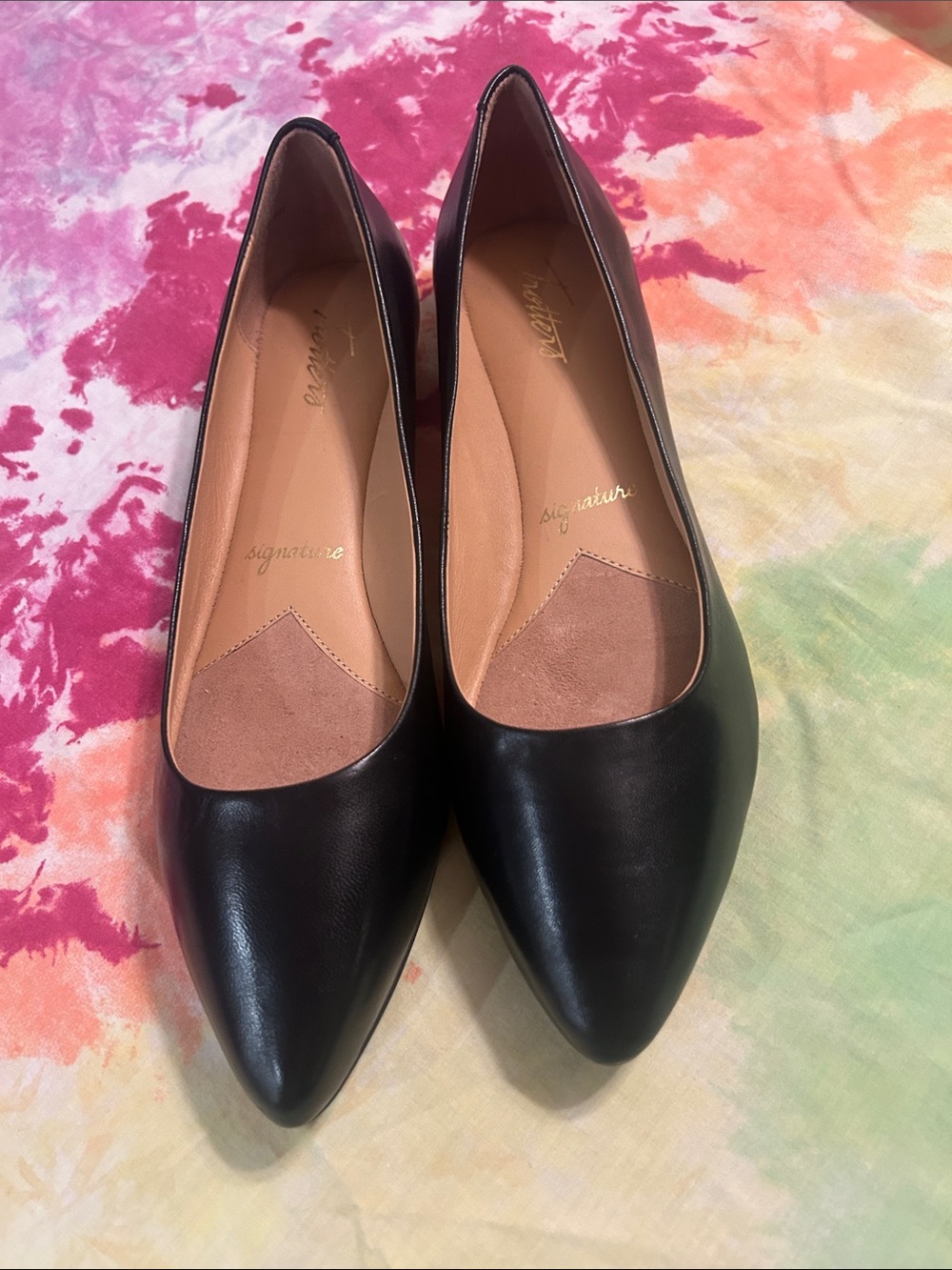 Trotters Estee ballet  leather flats size 10